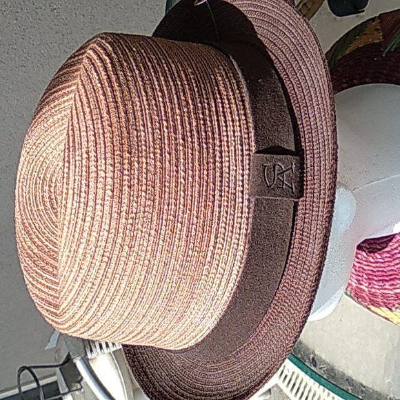 Stacey Adams headwear for men,  woven, brown multi tan, large, NWT - Picture 5 of 13